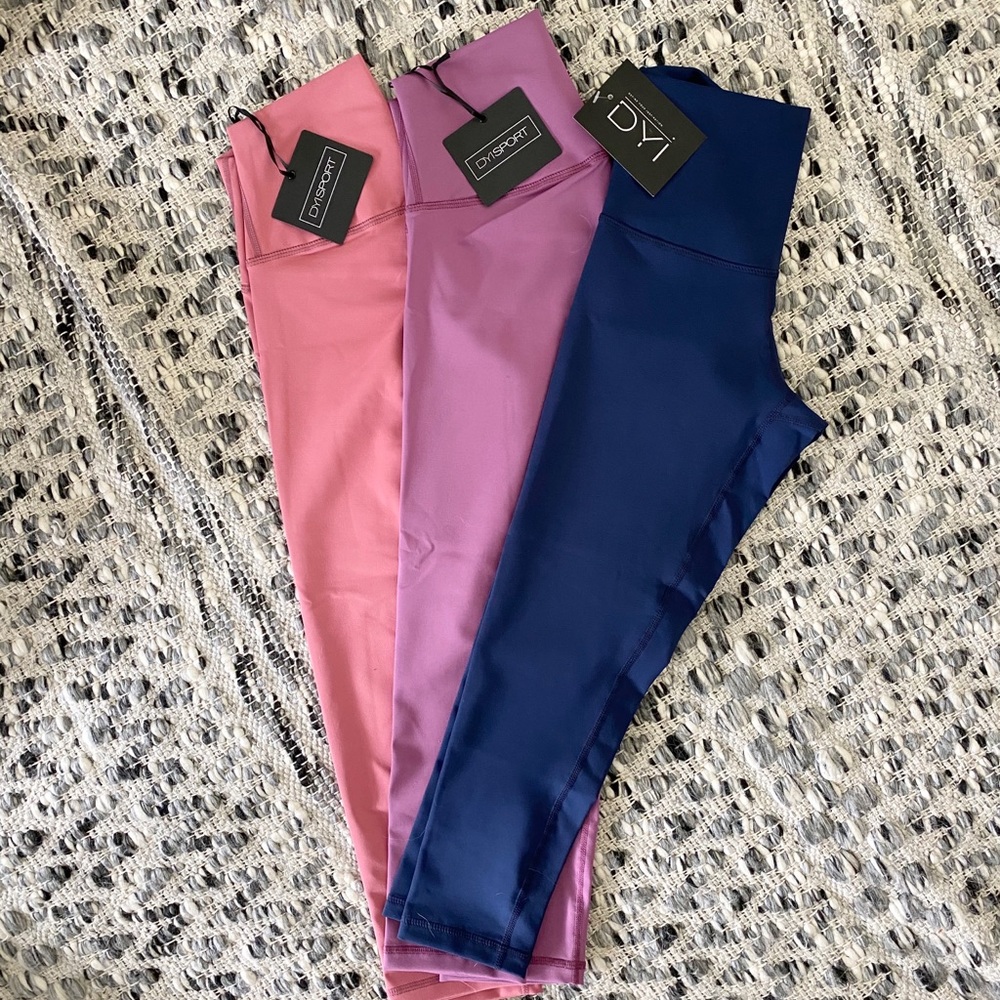 NWT DYI Crop Legging - Set of 3